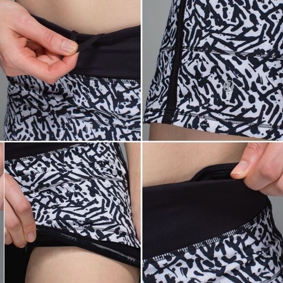 𝅺lululemon Pace Rival Skirt II Brushed Animal - Picture 5 of 12